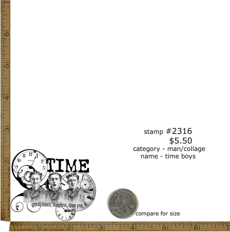 #2316 - Time Boys - Man/Collage